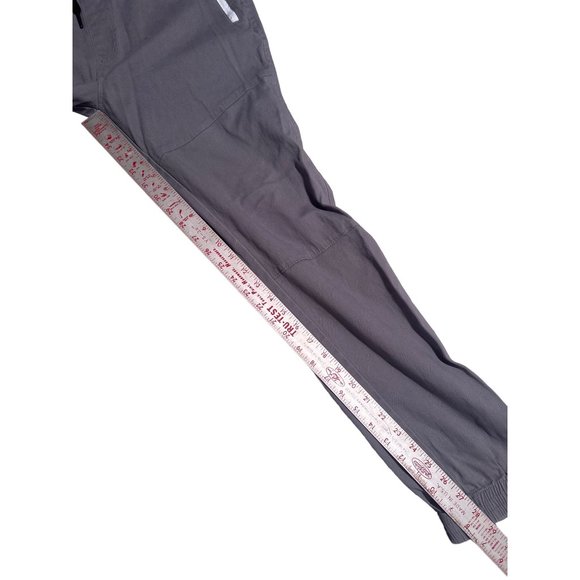 Carbon Freedom Flex Gray Jogger Style Elastic Waist Large Draw String Zipper Poc - Picture 6 of 6